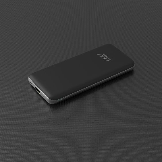 Pin sạc dự phòng Quick Charge 3.0C Plus 10000mAh Innostyle Powergo Đen